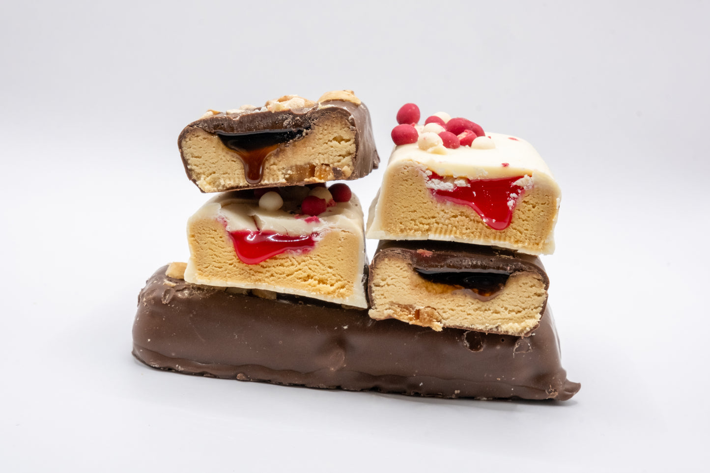 Peanut Butter and Berry Gourmet Protein Bars